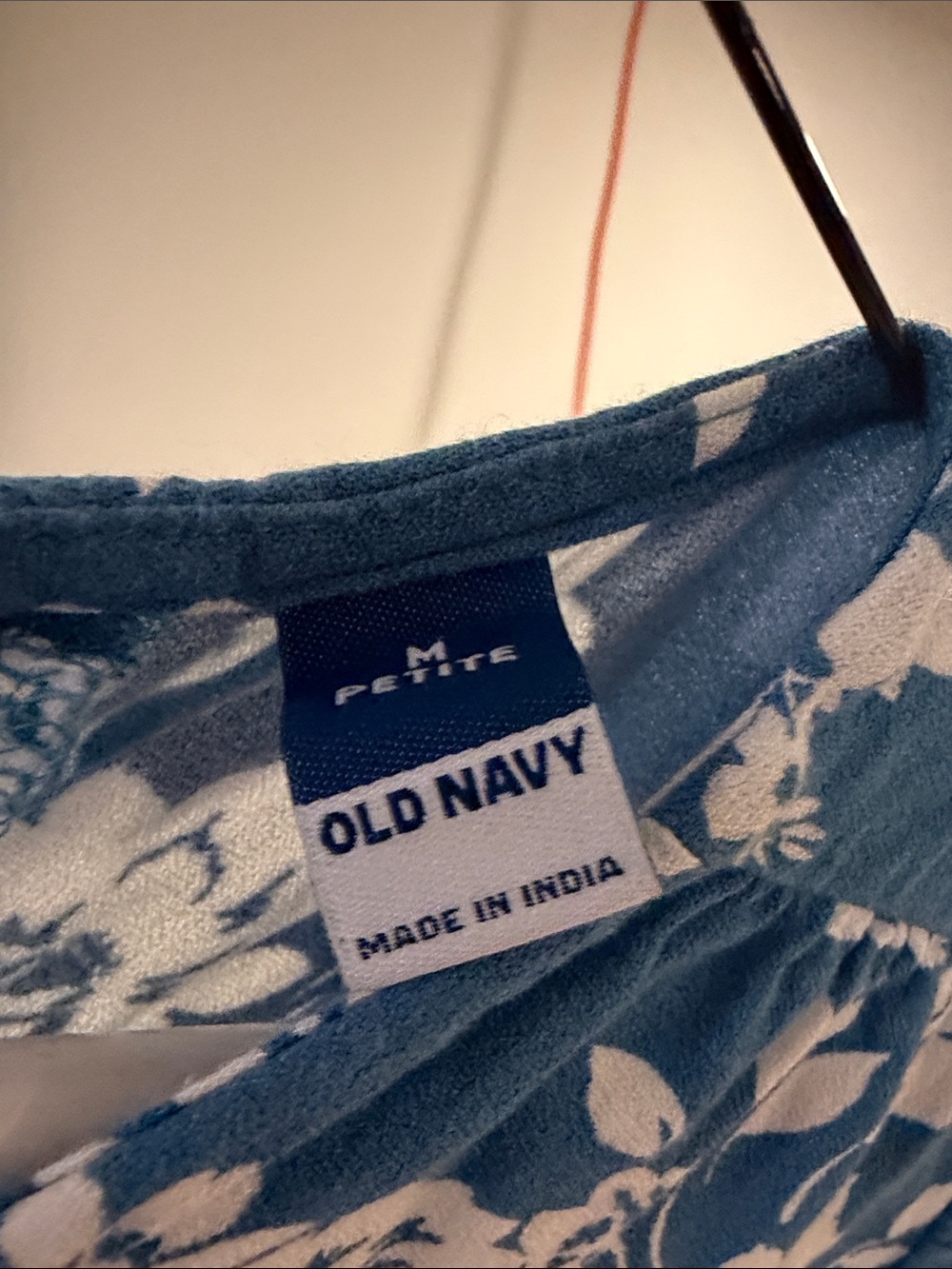 Old Navy Blue Floral dress- Petite